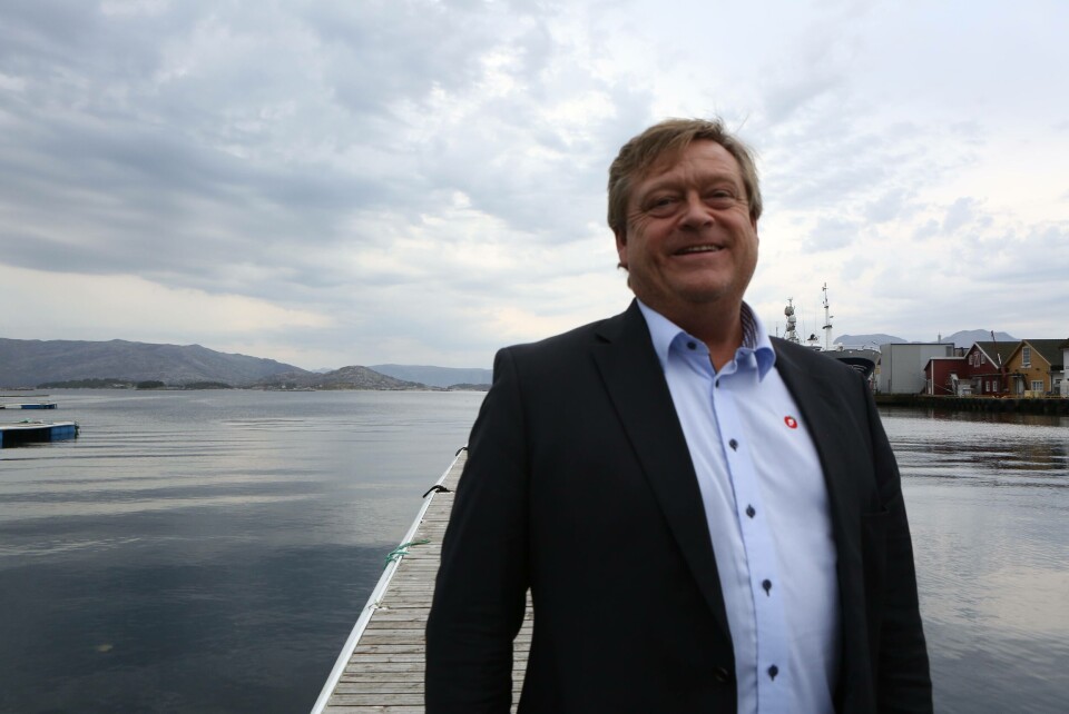 Ministro de Pesca de Noruega, Harald T. Nesvik. Foto: Dirección de Pesca de Noruega.
