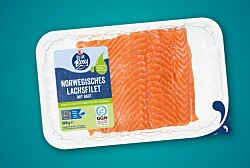 Supermercado alemán incorpora salmón alimentado con aceite de algas