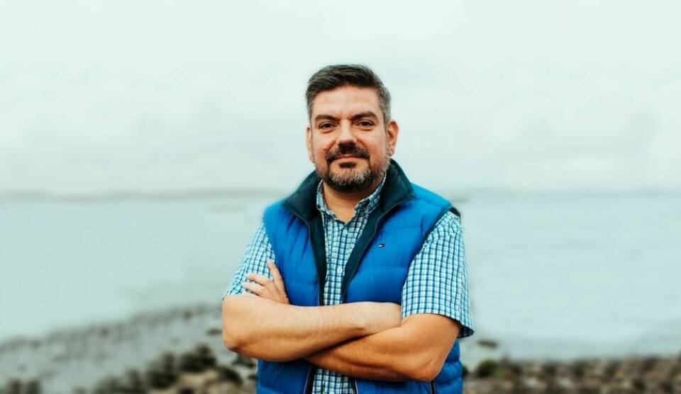 Axel Klimpel, director ejecutivo del Centro de Innovación Acuícola AquaPacífico. Foto: AquaPacífico.