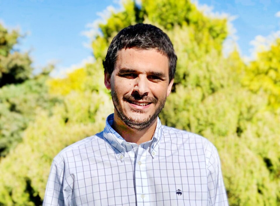 Vicente De la Cruz, gerente Comercial de AquaChile. Foto: Aquachile.