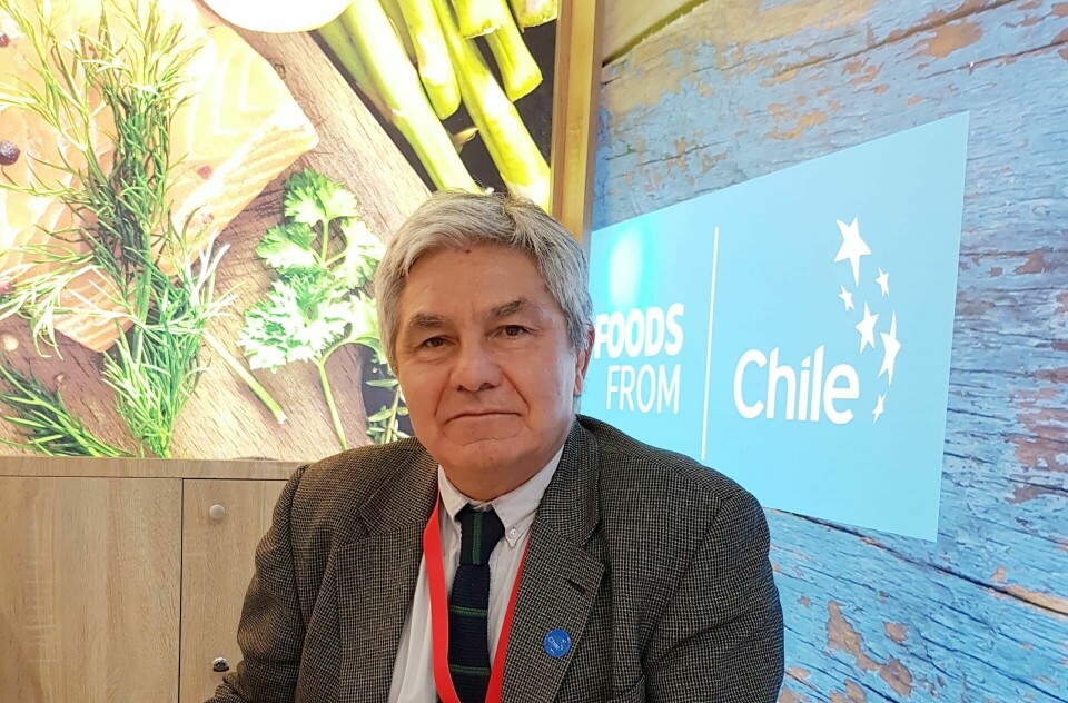 Presidente de SalmonChile, Arturo Clément. Foto: ProChile.