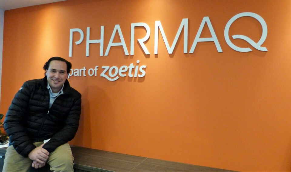 Guillermo Staudt, gerente general de Pharmaq para Sudamérica. Foto: Loreto Appel, Salmonexpert.