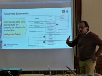 Ricardo Norambuena, director de Divulgación y Transferencia del Centro Copas Sur-Austral de la UdeC. Foto: Loreto Appel, Salmonexpert. Ricardo Norambuena, director de Divulgación y Transferencia del Centro Copas Sur-Austral de la UdeC. Foto: Loreto Appel, Salmonexpert.