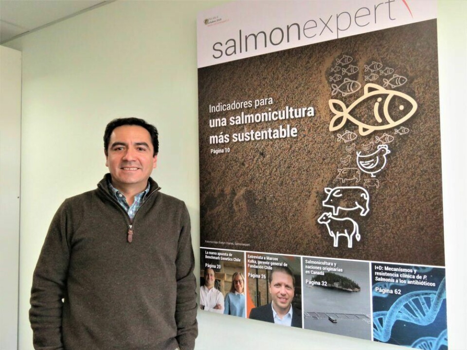 Hernán Rebolledo, representante de SalmonChile en Aysén. Foto: Archivo Salmonexpert.