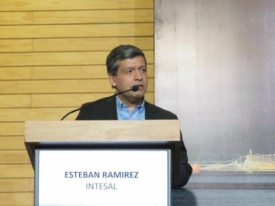 Esteban Ramírez, gerente general de Intesal. Foto: Archivo Salmonexpert.