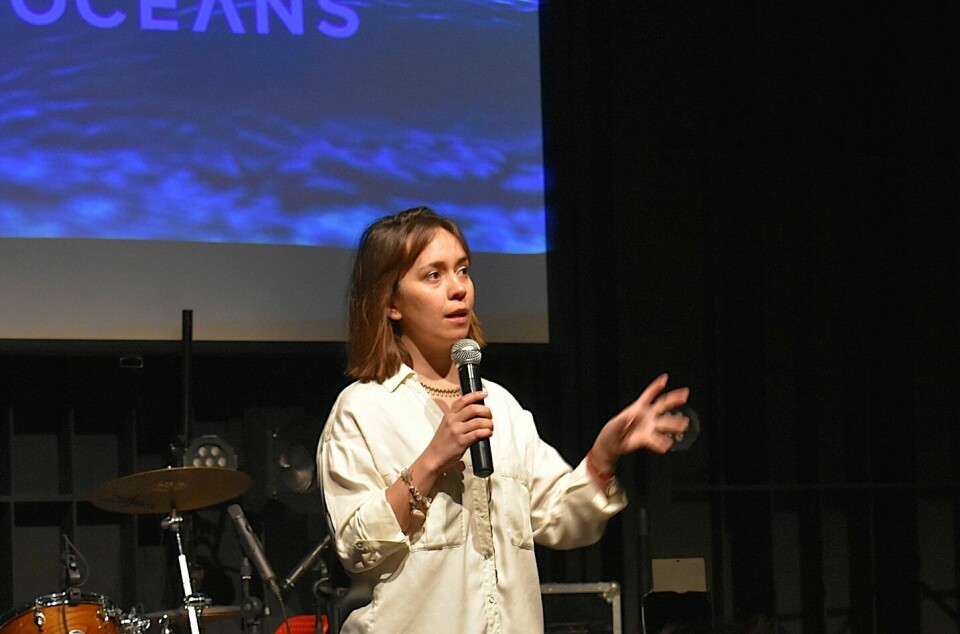 Directora científica Sudamérica de Plastic Oceans, Camila Ahrendt. Foto: Plastic Oceans Chile.