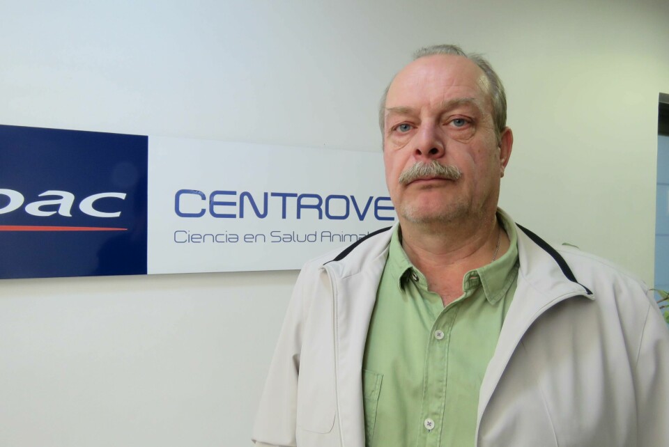 Bernd Wrege, nuevo gerente general de Virbac-Centrovet. Foto: Jonathan Garcés, Salmonexpert.