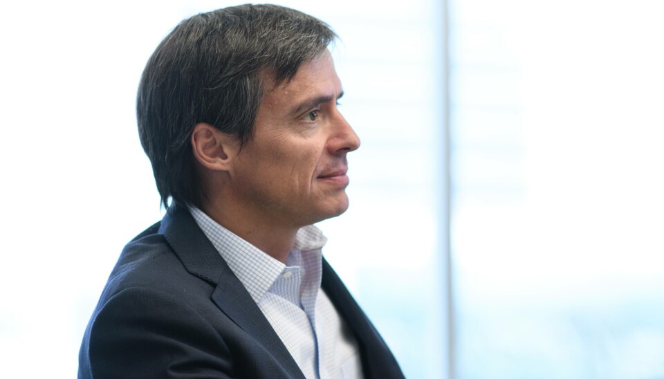 Manuel Arriagada, gerente general de Salmones Camanchaca.