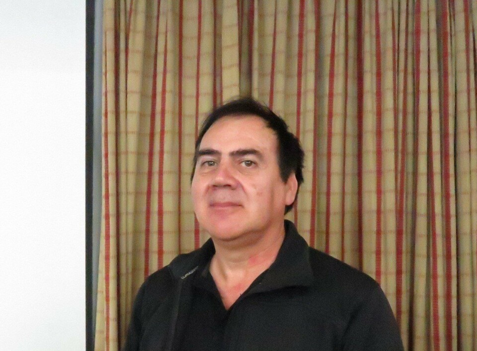 Dr. Carlos Miranda. Foto: Francisco Soto, Salmonexpert.