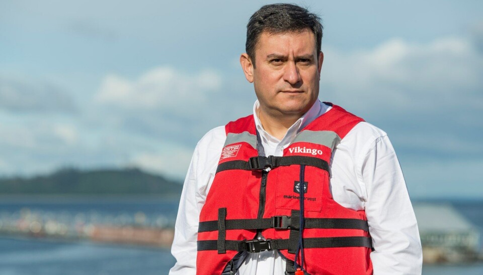 Fernando Villarroel, CEO de Mowi Chile.