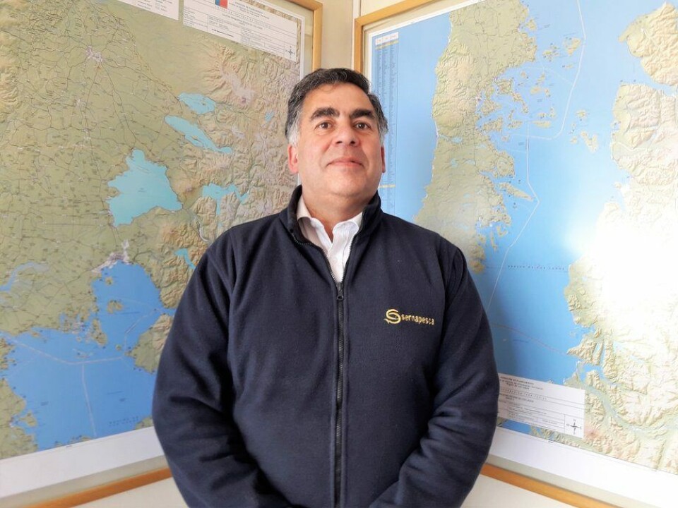 Eduardo Aguilera, director de Sernapesca Los Lagos. Foto: Archivo Salmonexpert.