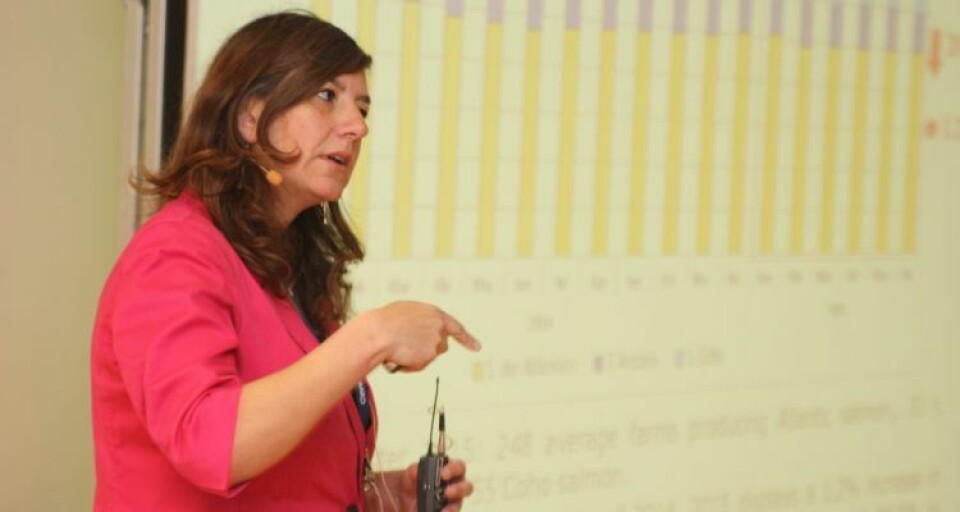 Alicia Gallardo, directora nacional (S) de Sernapesca.