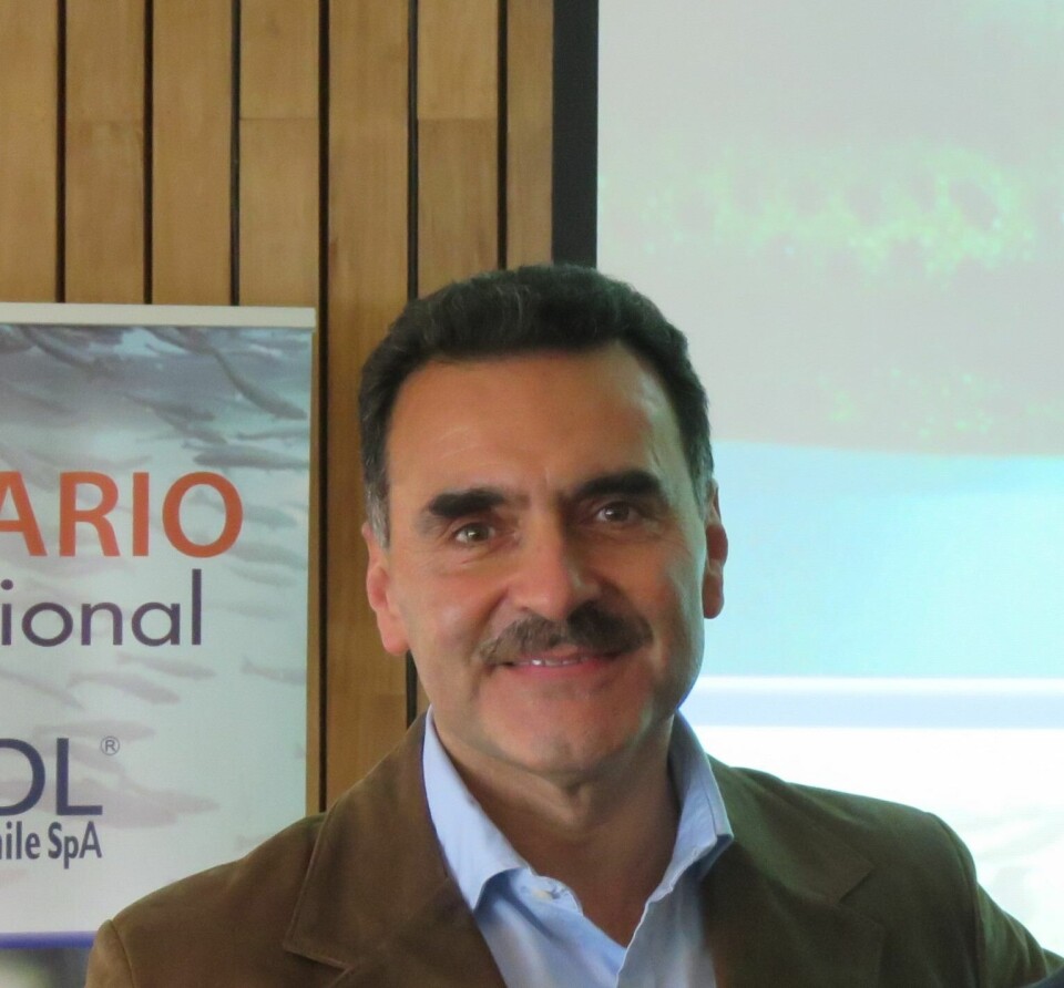 Dr. Patricio Bustos. Foto: Francisco Soto, Salmonexpert.