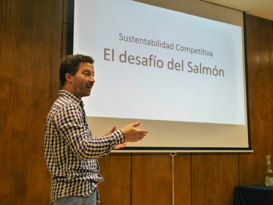 Carlos Odebret, presidente de la Asociación de Productores de Salmón y Trucha de Magallanes. Foto: Salmonexpert.