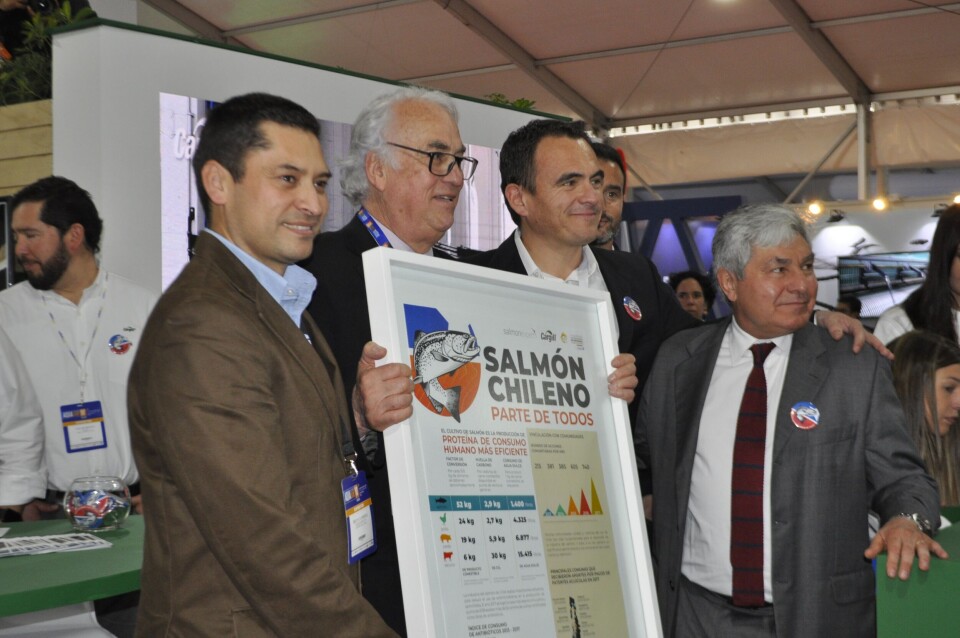 La primera acción de la campaña, consistió en el lanzamiento de de un póster informativo. Imagen: Daniella Balin, Salmonexpert.
