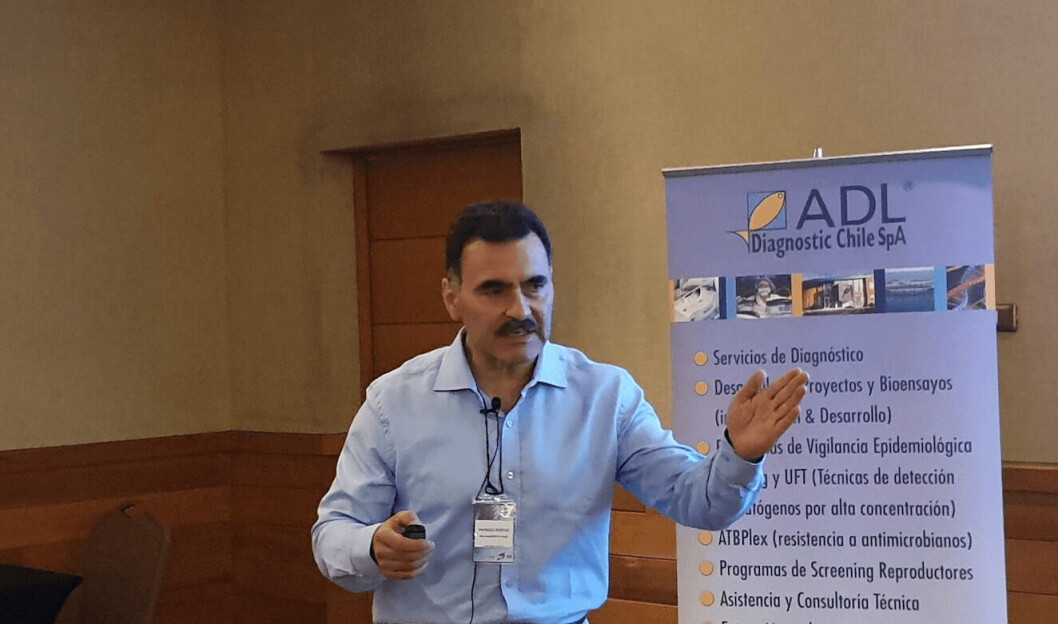 Patricio Bustos, gerente general de ADL. Foto: Salmonexpert. Patricio Bustos, gerente general de ADL. Foto: Salmonexpert.