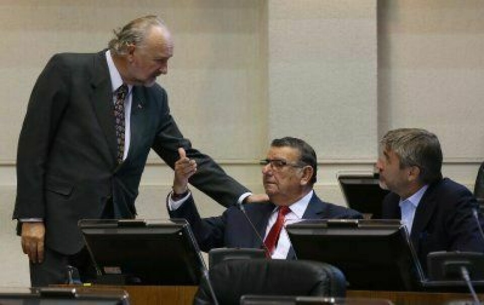 Sesión en el Senado. Foto: Senado de Chile.
