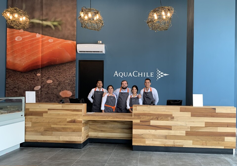 La nueva tienda se ubica en el Mall Parque Angamos. Foto: AquaChile.
