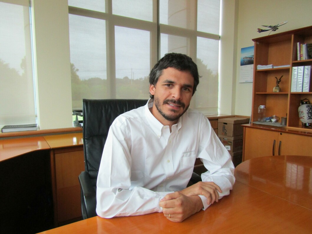 Vicente de la Cruz, gerente comercial de Aquachile. Imagen: Aquachile.