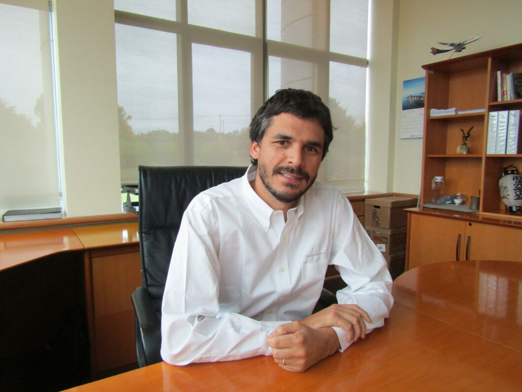 Vicente de la Cruz, gerente comercial de Aquachile. Imagen: Aquachile. Vicente de la Cruz, gerente comercial de Aquachile. Imagen: Aquachile.