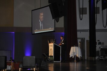 Daniel Berckmans en Aquavision 2016. Daniel Berckmans en Aquavision 2016.