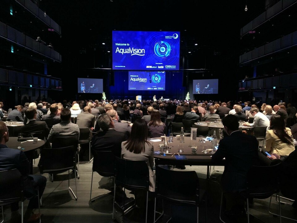 Hoy se realizará la jornada final de la conferencia AquaVision 2022 a través de las presentaciones de diferentes emprendedores ligados a la industria acuícola internacional. Foto: Skretting.