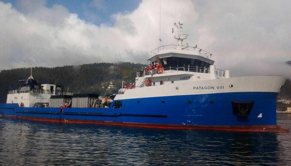 Barco Patagón VIII de Patagonia Wellboat.