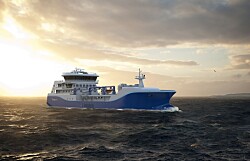 Así será el moderno wellboat híbrido de Intership que llegaría a Chile