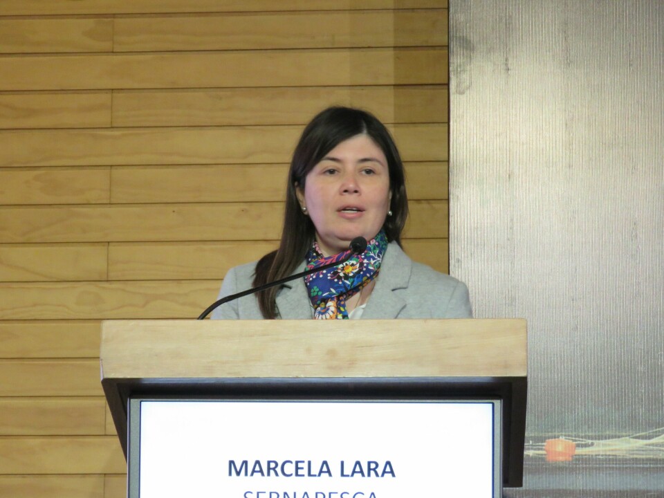 Subdirectora de Acuicultura de Sernapesca, Marcela Lara. Foto: Archivo Salmonexpert.