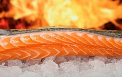 Demanda global por salmón sigue al alza