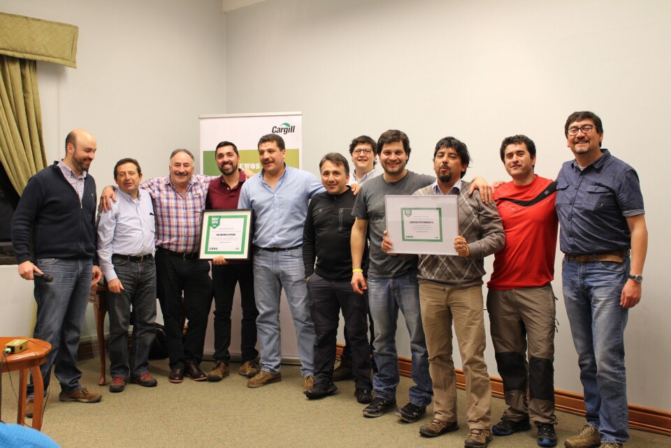 Cargill entregó los resultados de su “Best Site EWOS 2015”. Foto: Cargill.