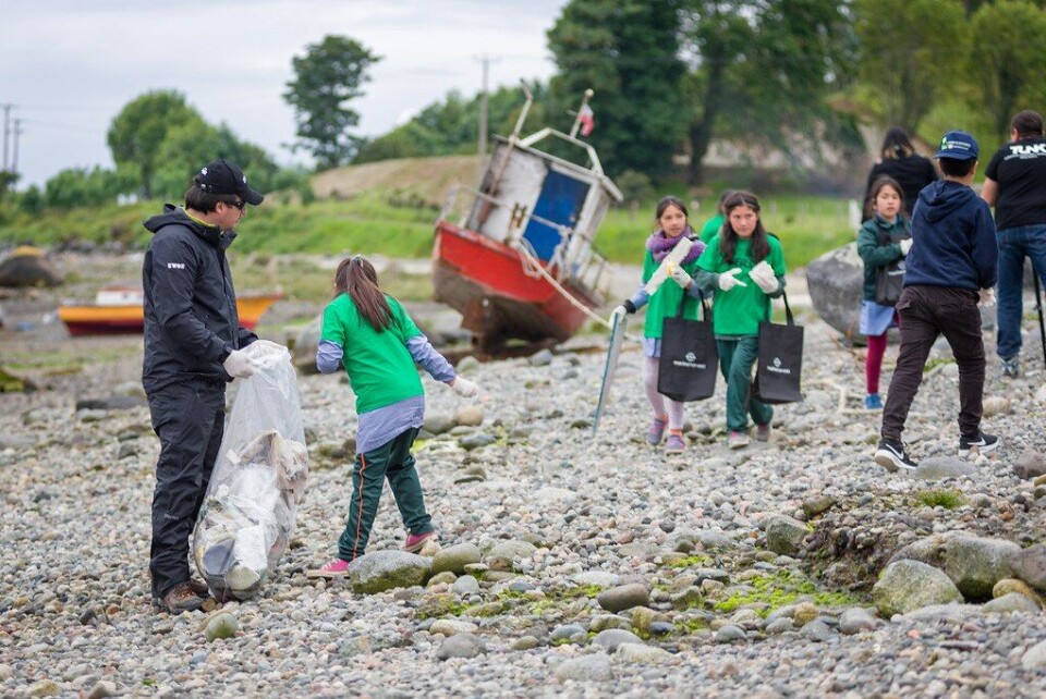 La siguiente parada del programa “Limpieza de Mar y Playas” será en el Canal Caicaén, en la entrada de Calbuco, el próximo 10 de enero. Foto: Cargill.