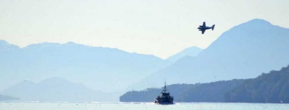 Autoridad fortalece fiscalización aérea a la acuicultura de Aysén