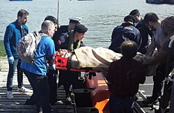 Autoridad Marítima inicia investigación por accidente en centro de Melinka