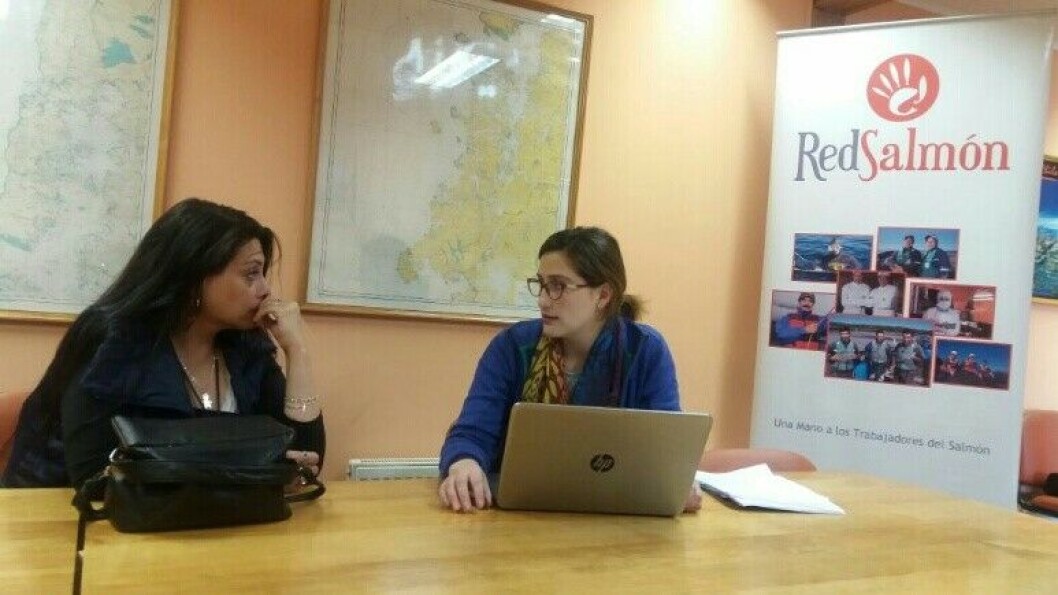 Imagen representativa de operativo laboral de Salmonchile en Aysén. Foto: Salmonchile. Imagen representativa de operativo laboral de Salmonchile en Aysén. Foto: Salmonchile.