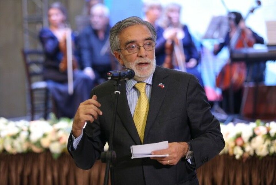 Embajador de Chile en Rusia, Rodrigo Nieto en el Foro Económico de Vladimir. Foto: Prochile.