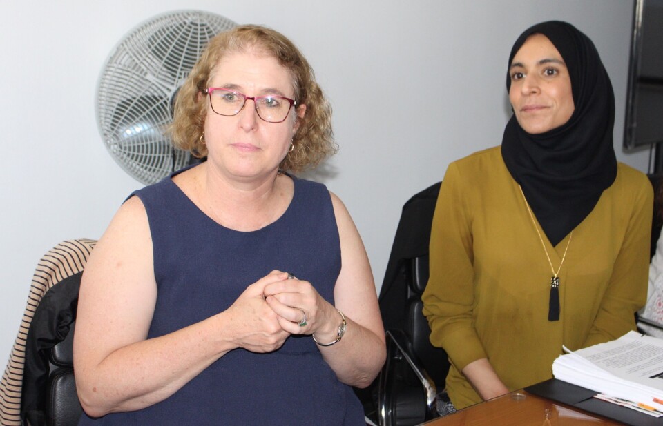 Dra.Jeanne Simon y Dra. Saba Siddiki. Foto: Centro Incar.
