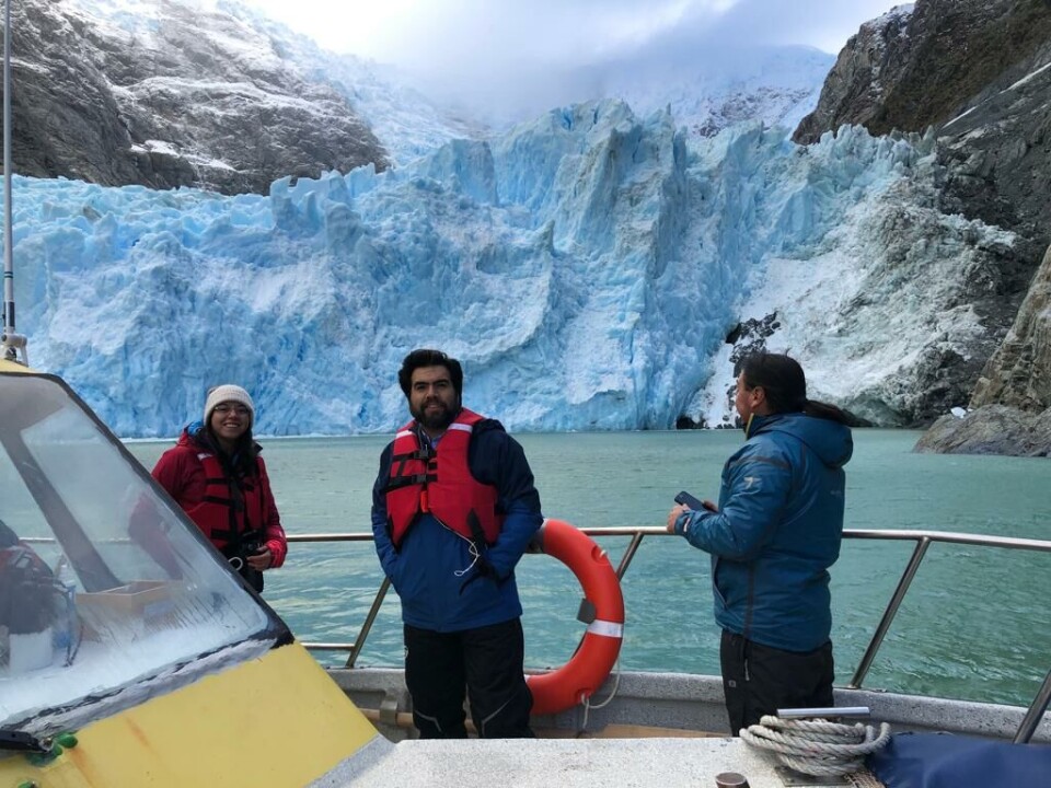 David Perrin, quien lidera BioFarm en la región de Magallanes. Foto: BioMar Chile.