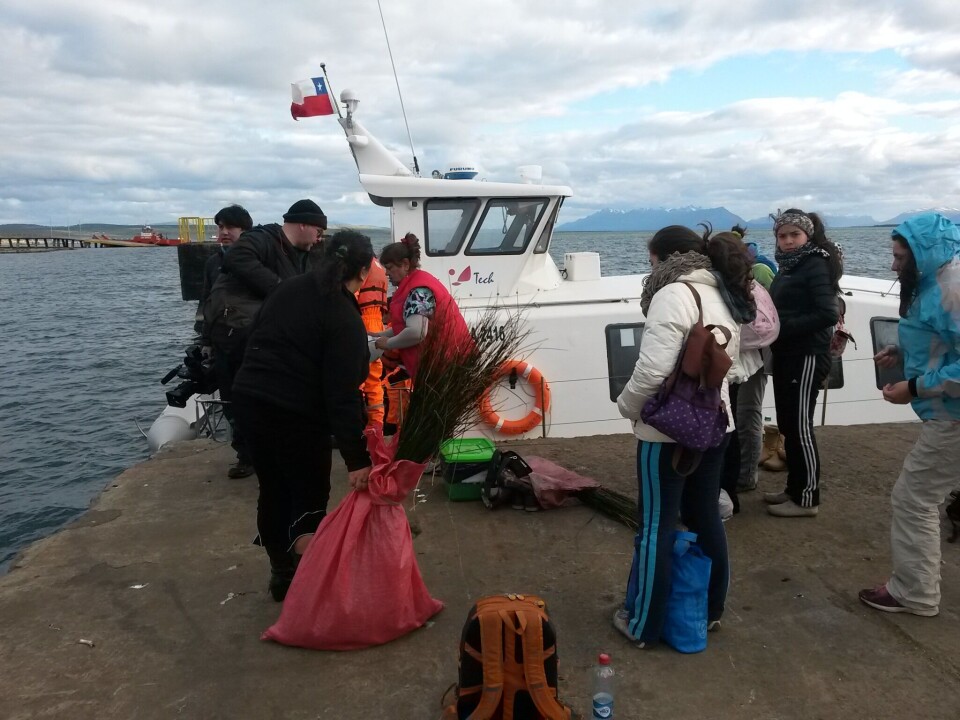 Comunidad kawésqar visitó sitio ancestral gracias a productores de Magallanes