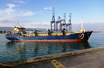 Concretan primer envío de alimento para peces por vía marítima a Puerto Montt