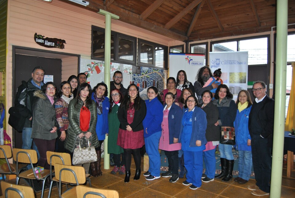 Establecimiento de Convenio Punto Limpio. Foto: Camanchaca