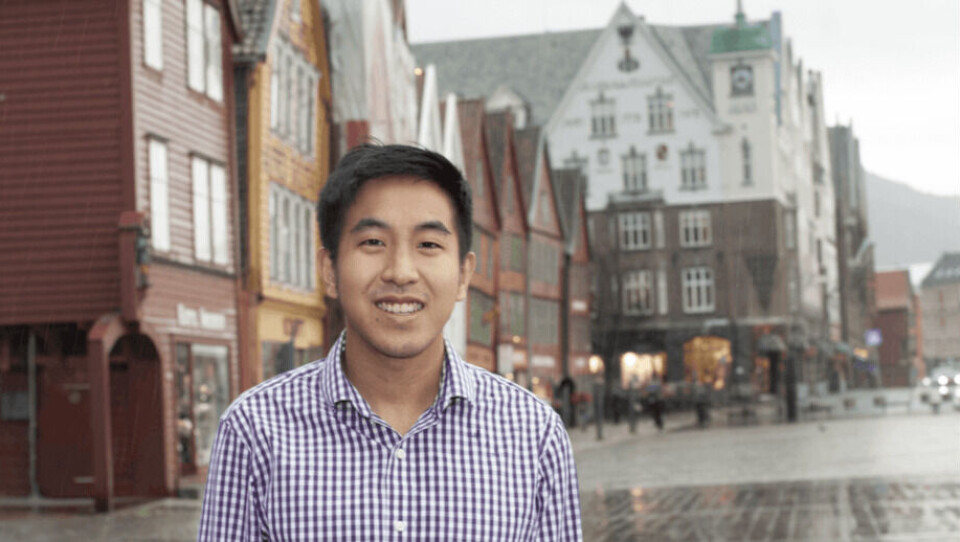 Bryton Shang, director ejecutivo de Aquabyte. Foto: Pal Mugaas, Kyst.