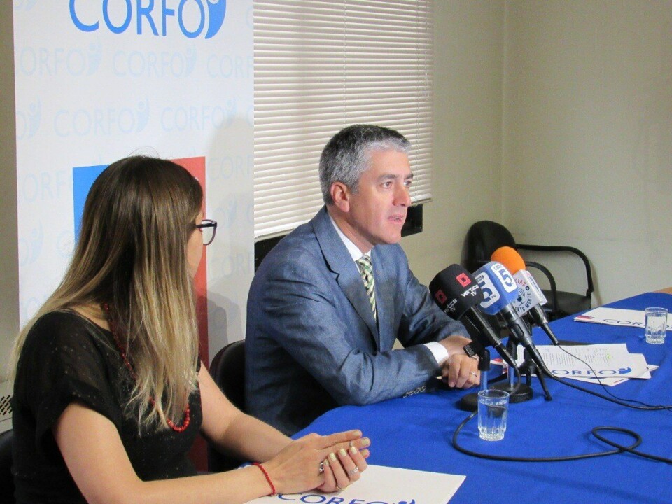 Rodrigo Carrasco, director de Corfo Los Lagos, presentó el nuevo programa. Foto: Corfo Los Lagos.
