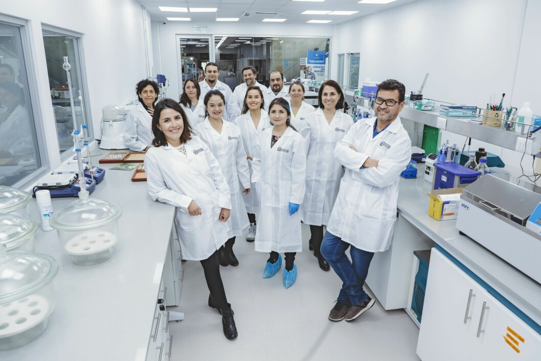 Científicos que conforman el equipo del CSB-UNAB. Foto: CSB-UNAB.