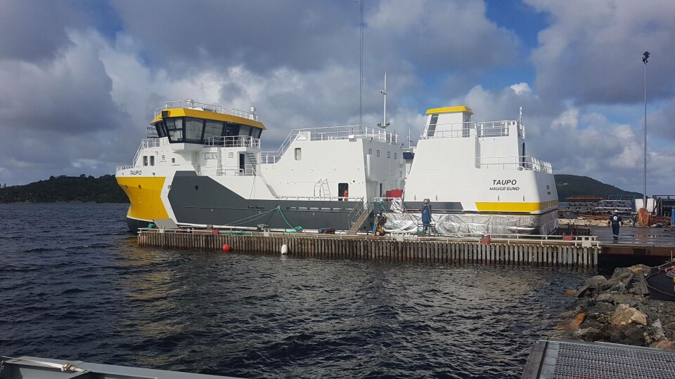 El nuevo barco de cosecha MS Taupo del grupo Amar Shipping está próximo a inaugurarse. Foto: Grupo Amar Shipping.