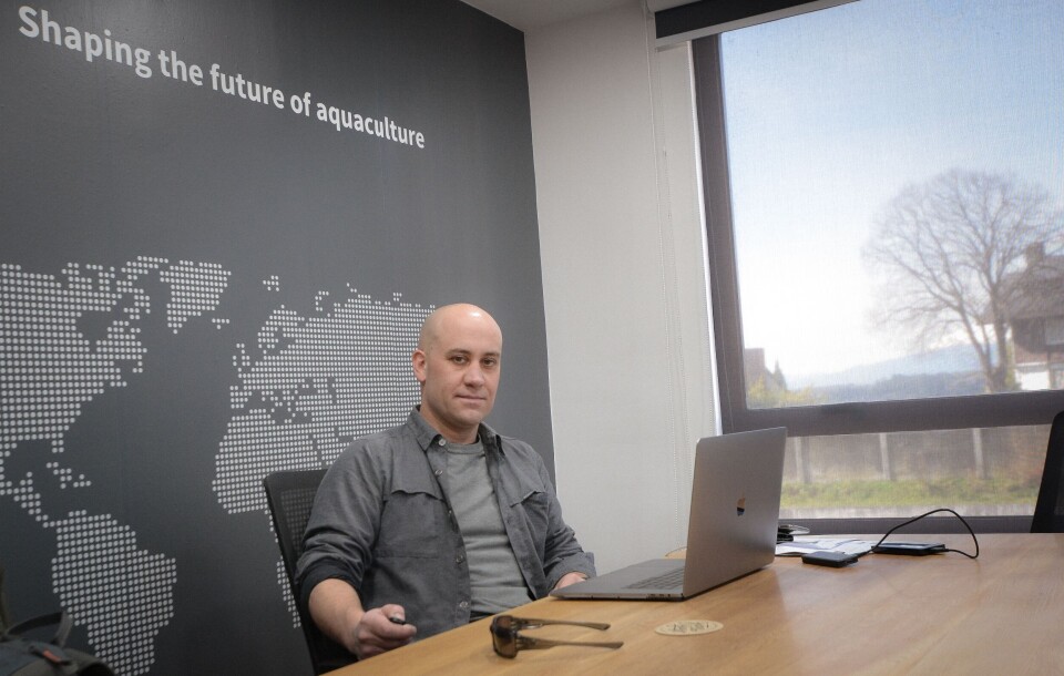 Rodrigo Grez, Country Manager de Amar Shipping Chile, en las oficinas del grupo. Foto: Grupo Amar Shipping. Rodrigo Grez, Country Manager de Amar Shipping Chile, en las oficinas del grupo. Foto: Grupo Amar Shipping.