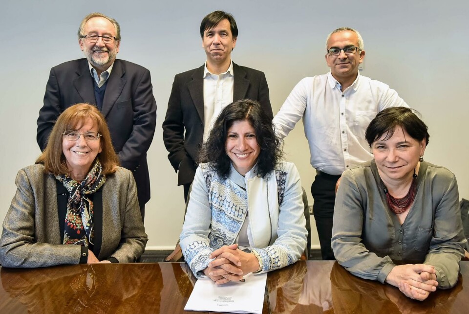 Equipo que conforma la Comisión Científica de la Marea Roja, perteneciente a la Academia Chilena de Ciencias.