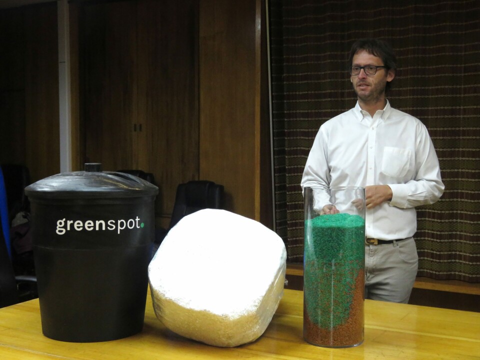 Benjamín González, fundador de GreenSpot.