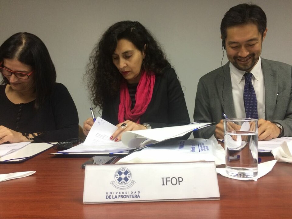 Firma de acuerdos para proyectos conjuntos con Japón y Australia. Imagen: IFOP.