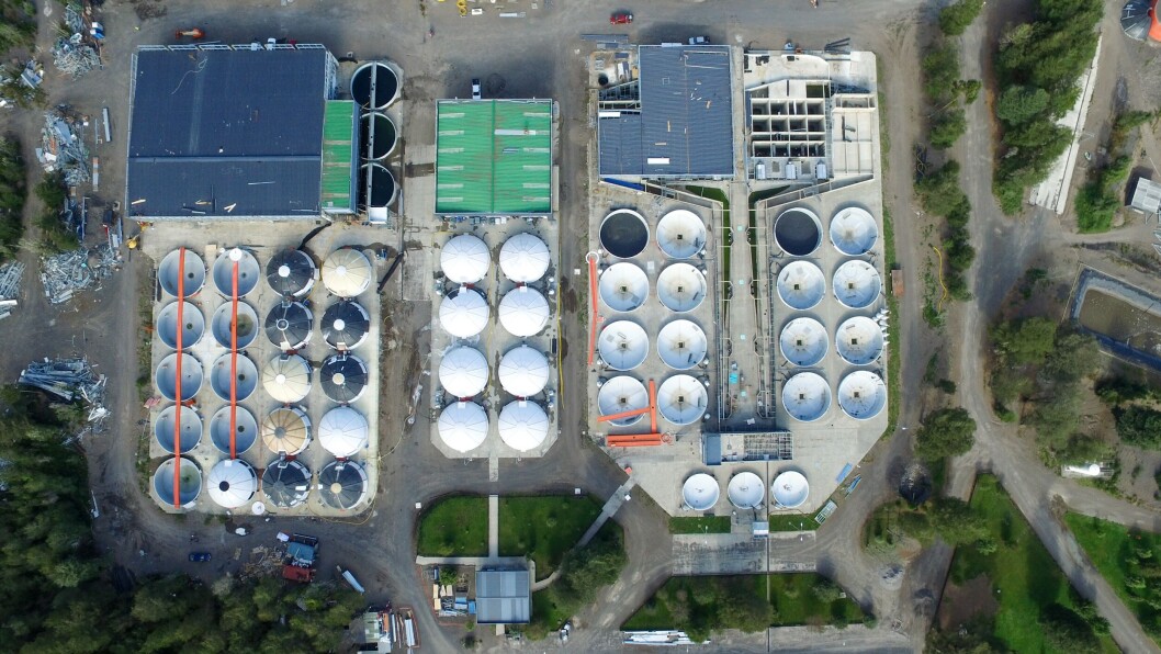 Piscicultura Petrohué de Salmones Camanchaca. Foto: Salmones Camanchaca. Piscicultura Petrohué de Salmones Camanchaca. Foto: Salmones Camanchaca.